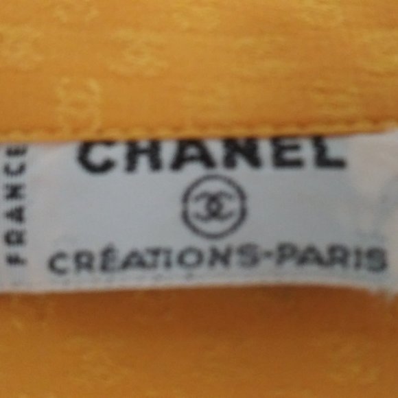Chanel Blouse Size 4 Gold - Picture 3 of 7